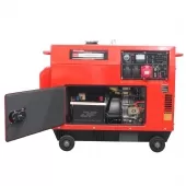 Gerador de Energia a Diesel 7kva Trifásico 110v/220v Partida Elétrica Silenciado