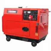 Gerador de Energia a Diesel 7kva Trifásico 110v/220v Partida Elétrica Silenciado