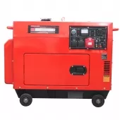 Gerador de Energia a Diesel 7kva Trifásico 110v/220v Partida Elétrica Silenciado