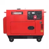 Gerador de Energia a Diesel 9kva Trifásico 220v/380v Partida Elétrica Silenciado