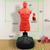 Boneco Bob Dummy Simulador de Treino Luta Academia