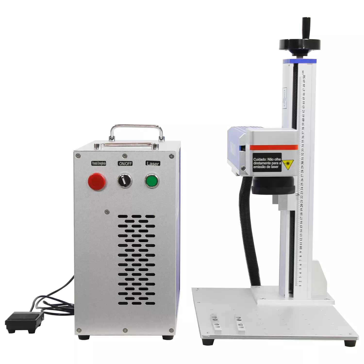 Máquina de Gravação Laser Metais Fiber Portátil 20w - Nagano | Agro…