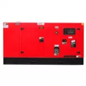 Gerador de Energia a Diesel Trifásico 165kva 110-220v Silenciado Partida Elétrica com QTA
