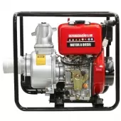 Motobomba a Diesel 10Hp 4 Pol Auto Escorvante Partida Elétrica