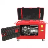 Gerador de Energia a Diesel 13.75kva Trifásico Silenciado 110-220v