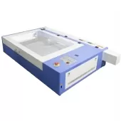 Maquina CNC Router Laser Corte e Gravação 130x90cm 130w Mesa Fixa
