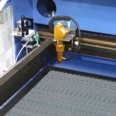 Maquina CNC Router Laser Corte e Gravação 130x90cm 130w Mesa Fixa
