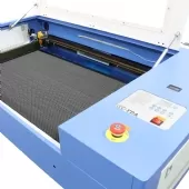 Maquina CNC Router Laser Corte e Gravação 130x90cm 130w Mesa Fixa