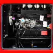 Gerador de Energia a Diesel 33kva Monofásico 110-220v Silenciado com QTA