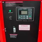 Gerador de Energia a Diesel 72kva Trifásico 220v Silenciado