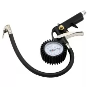 Calibrador De Pneus 1/4 Npt Com Manômetro 220 Psi