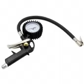 Calibrador De Pneus 1/4 Npt Com Manômetro 220 Psi