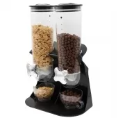 Dispenser de Cereais Duplo 3 Litros em Acrílico