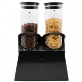 Dispenser de Cereais Duplo 3 Litros em Acrílico