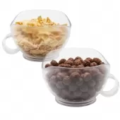 Dispenser de Cereais Duplo 3 Litros em Acrílico