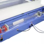 Máquina CNC Router Laser Corte e Gravação Sensor Fluxo de Água 90x60cm 80w Mesa Fixa 220v