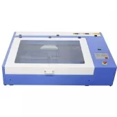 Máquina CNC Router Laser Corte e Gravação Sensor Fluxo de Água 90x60cm 80w Mesa Fixa 220v