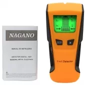 Scanner de Parede Detector de Metais Madeiras e Elétrica Digital
