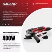 Multi Ferramenta Oscilante 400W com Acessórios