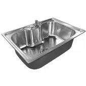 Cuba Pia Cozinha Gourmet Aço Inox 304 com Acessórios
