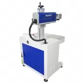 Máquina de Gravação Laser Metais Fiber de Bancada CO2 30w
