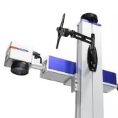Máquina de Gravação Laser Metais Fiber de Bancada 50w