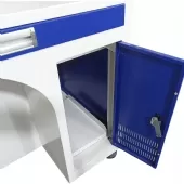 Máquina de Gravação Laser Metais Fiber de Bancada 50w