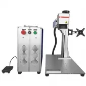 Máquina de Gravação Laser Metais Fiber Portátil 50w