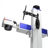 Máquina de Gravação Laser Metais Fiber de Bancada 20w
