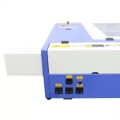Máquina CNC Router Laser Corte e Gravação 60x40cm 60w Sensor Fluxo de Água 220v