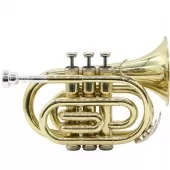 Trompete Pocket BB Laqueado - Tander