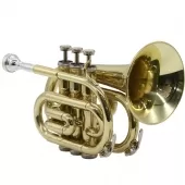 Trompete Pocket BB Laqueado - Tander
