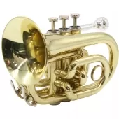 Trompete Pocket BB Laqueado - Tander