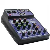 Mesa de Som Usb Mixer Mp3 Digital 4 Canais - Tander