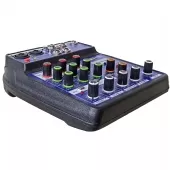 Mesa de Som Usb Mixer Mp3 Digital 4 Canais - Tander