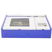 Máquina CNC Router Laser Corte e Gravação 40x40cm 40w Sensor Fluxo de Água 220v