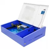 Máquina CNC Router Laser Corte e Gravação 40x40cm 40w Sensor Fluxo de Água 220v