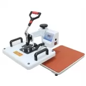 Prensa Térmica Sublimação 10 em 1 29x38cm Plana Camiseta Caneca Boné Prato Caneta