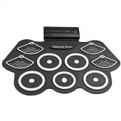 Bateria Eletrônica Roll Up Portátil Kit Completo Com Fonte Tander