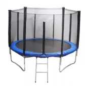 Cama Elástica 304 cm com Escada e Rede - Diâmetro 10 Pés