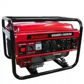 Gerador de Energia a Gasolina 3,6 KVA Monofásico Partida Manual - NG3100