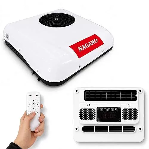 Confira Ar Condicionado El�trico Caminh�o Motorhome 12v