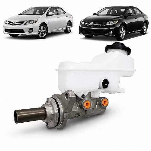 Confira Cilindro Mestre de Freio com ABS Toyota Corolla 1.8 2.0 16V 2009 a 2015