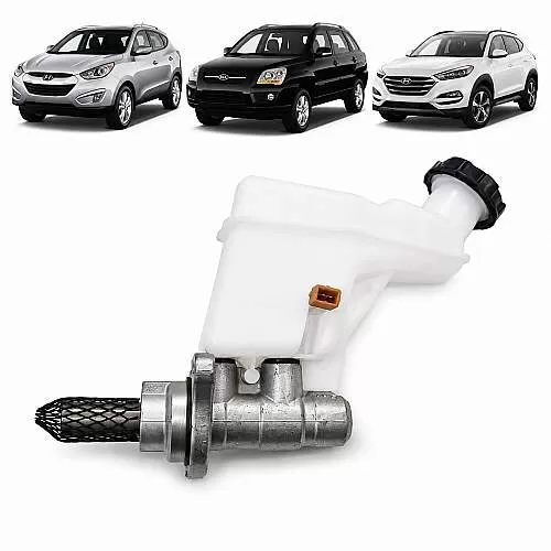 Confira Cilindro Mestre de Freio IX35 2.0 16V 2009 a 2021 Sportage 2.0 16V 2011 a 2013 OE 58510-2S201