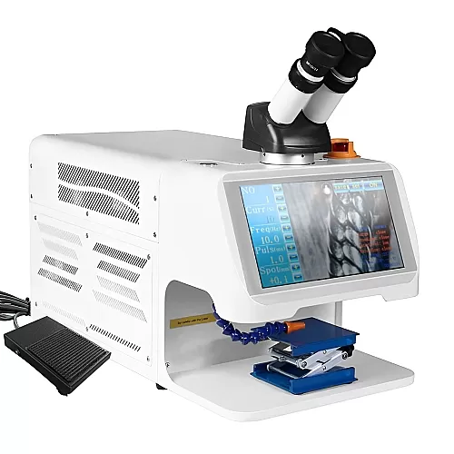 Confira M�quina de Solda a Laser para J�ias Ouro Prata Platina 100w - NMLJ100W