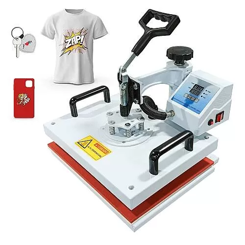 Confira Prensa T�rmica Sublima��o 29x38cm Plana Camiseta Capa de Celular Chaveiro