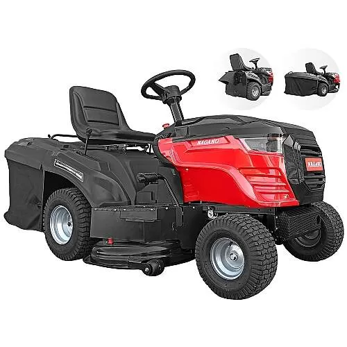 Confira Trator Cortador de Grama Gasolina 20hp com Coletor 107cm 4 Tempos