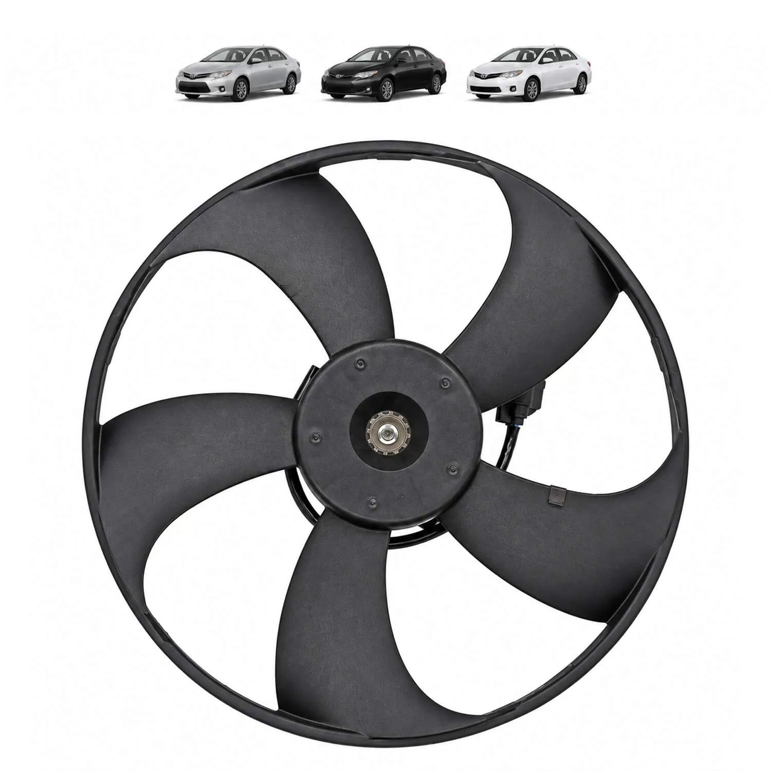 Ventoinha Radiador e Motor Toyota Corolla 2009 a 2017